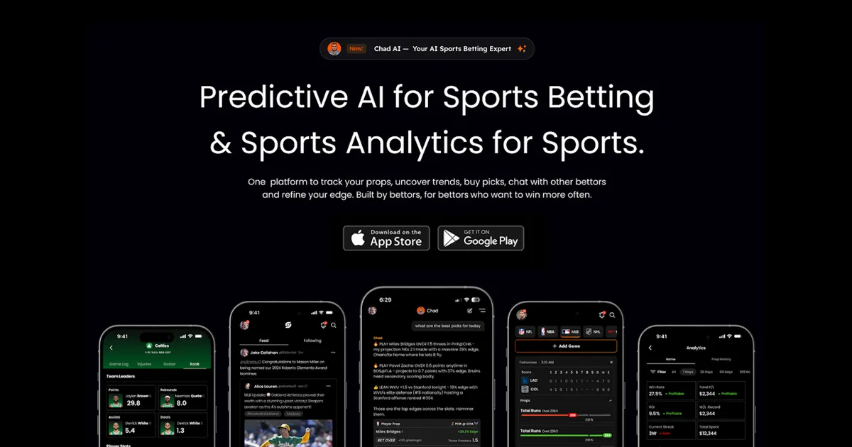 AI sports betting picks and analytics