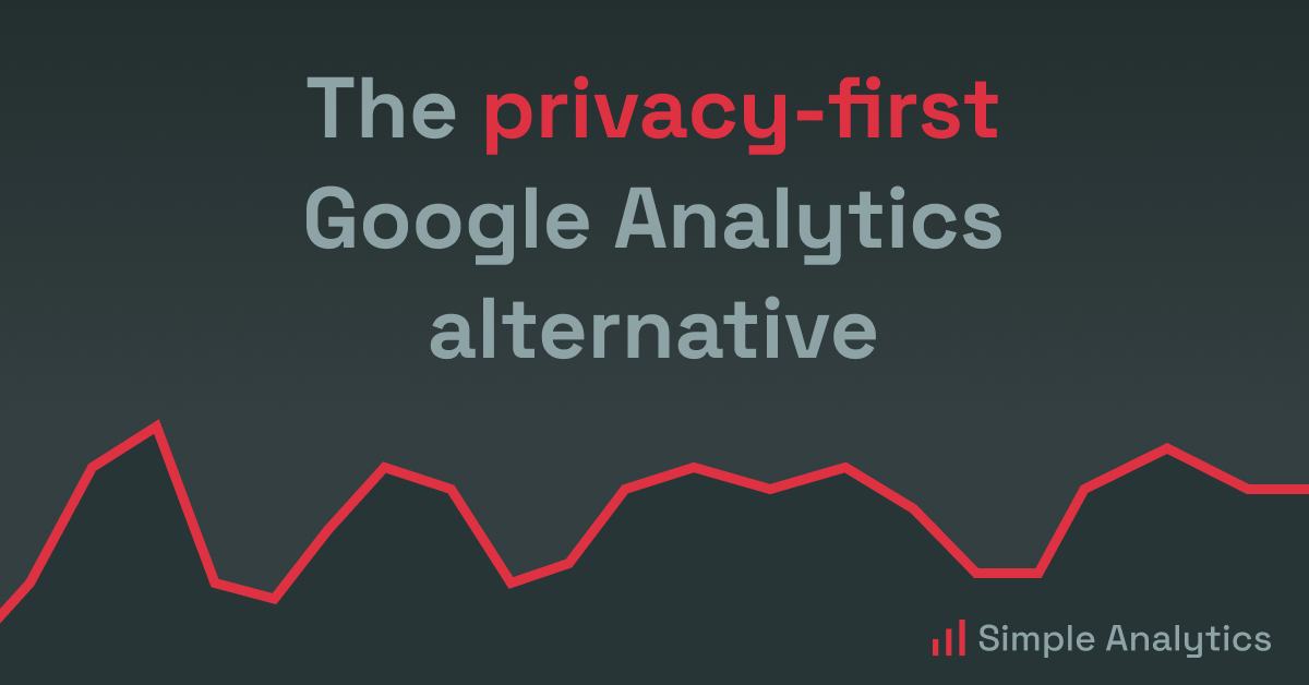 Gives you the analytics you need without invading the privacy of your users, with a clean interface, and simple integration.