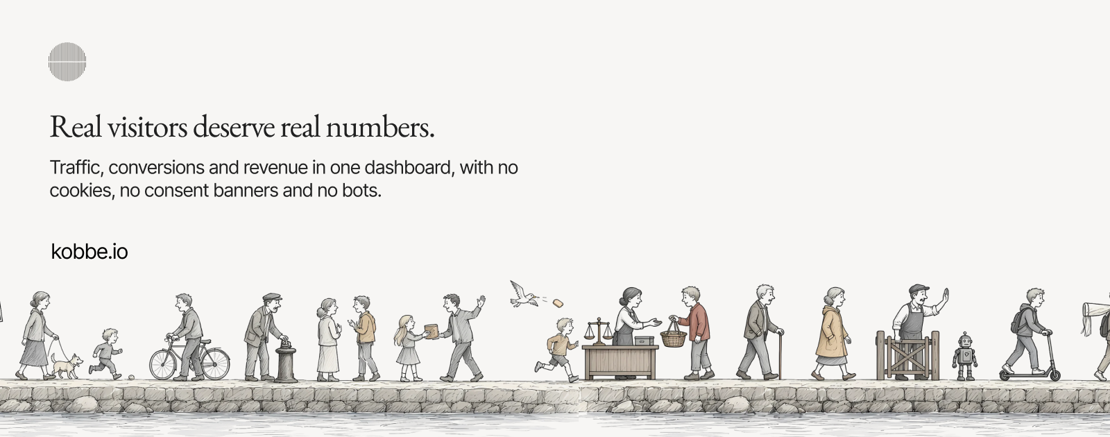 Privacy-friendly and cookieless analytics with MCP support for your website.